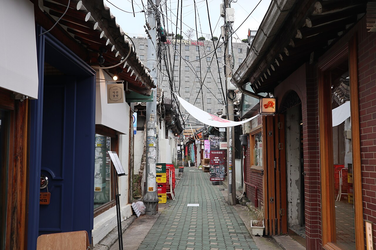 익선동 한옥카페거리